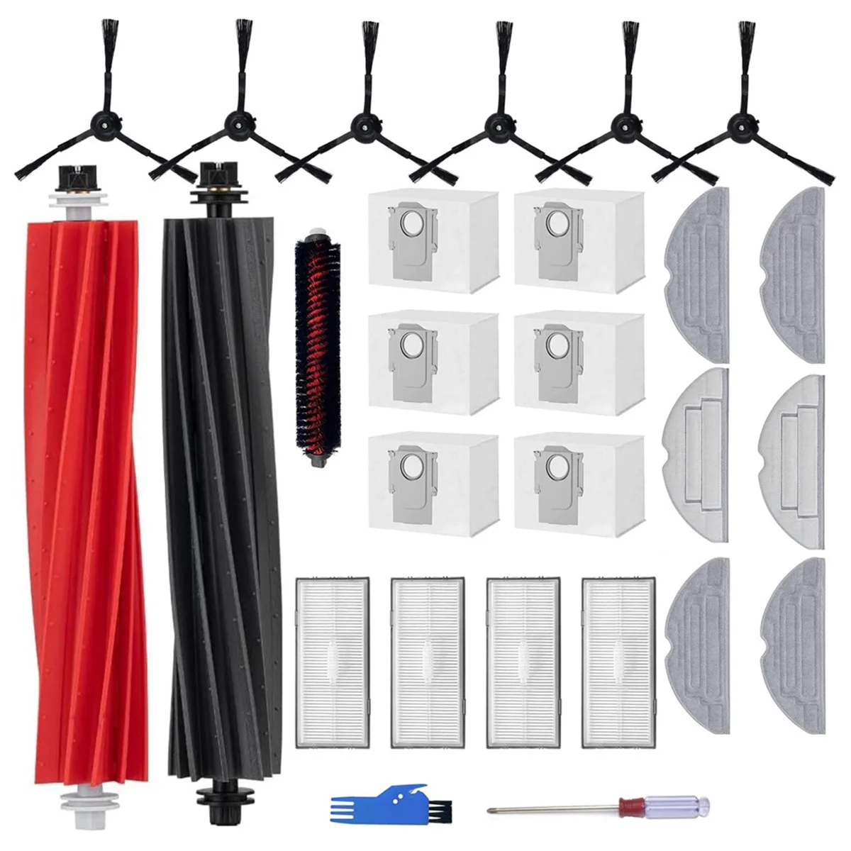 

Запчасти для Roborock S8 S8 Pro Ultra S8 +, насадки для швабры, основные боковые щетки, фильтры НЕРА, мешки для пыли, сменные детали