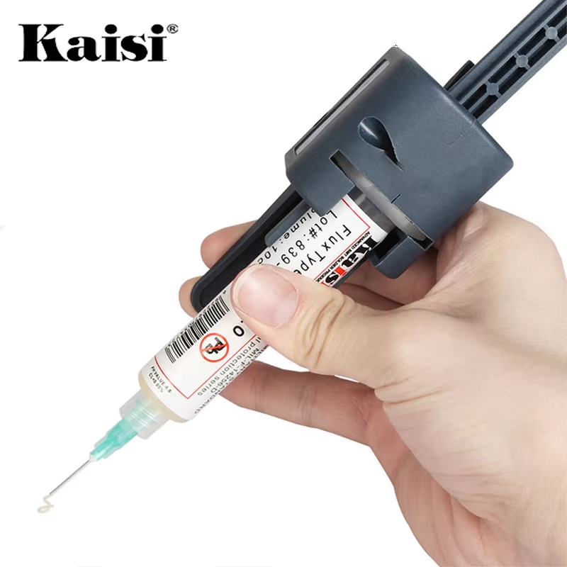 Kaisi K-2208 TubeMate Welding Oil Booster Press Type Auxiliary Easy to Discharge Oil Putter Welding Oil Booster Soldering Tools