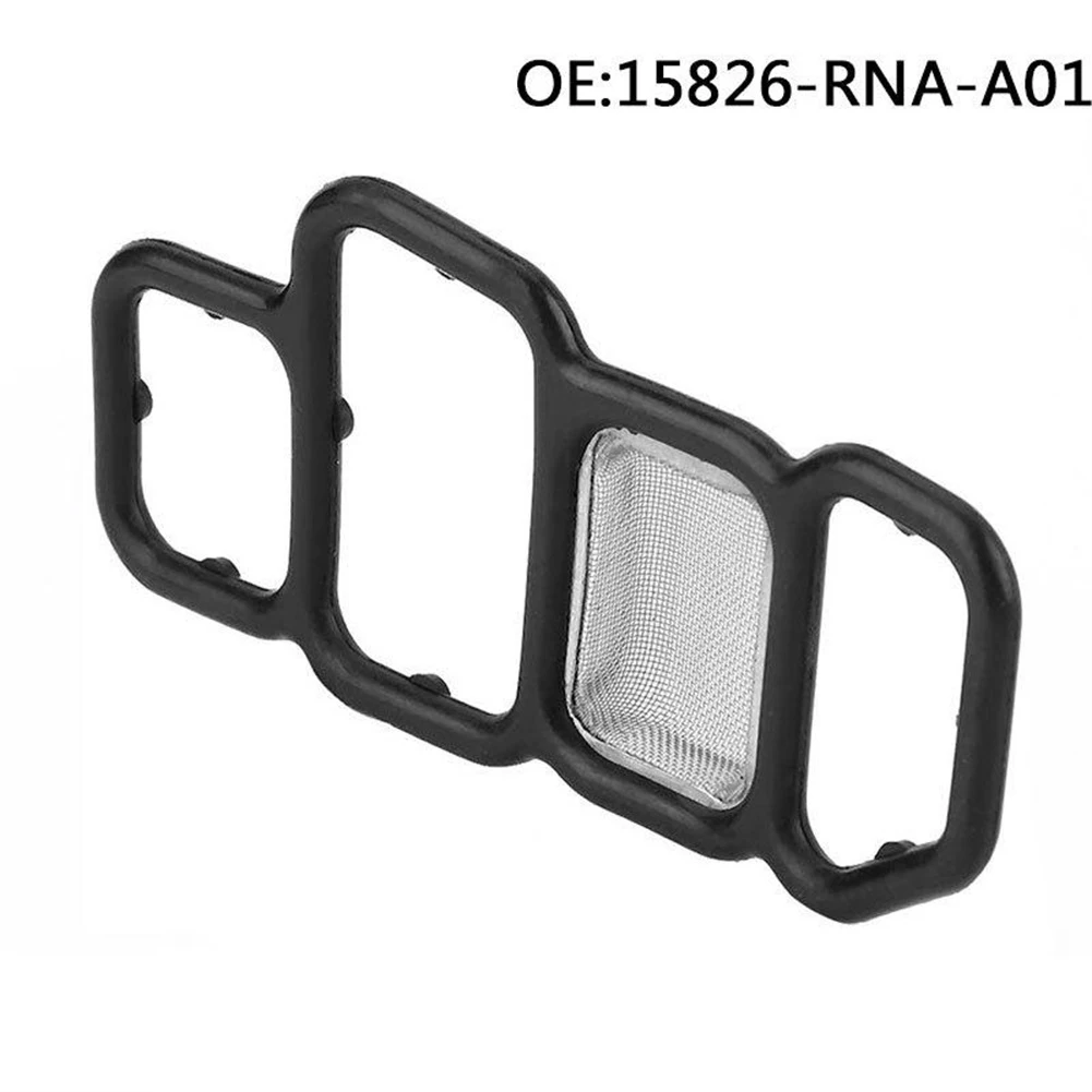 

15826-RNA-A01 Gasket 15826RNAA01 1pcs Accessories Black Parts Replacement Spool Valve Filter For Civic VTEC 06-14