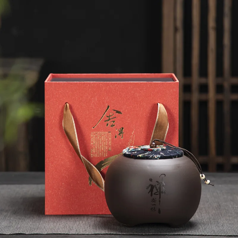 Aardbei Auto Garantie Modern Round Tea Box Ceramic Fashion Container Chinese Creative Japanese  Storage Box Kitchen Theedoos Coffee Storage Container| | - AliExpress