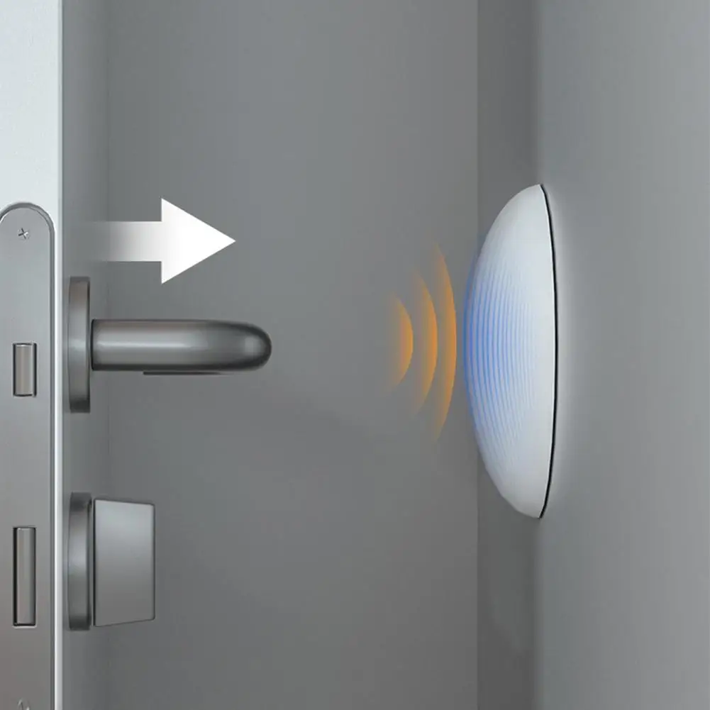 1pcs Reusable Door Stopper Shock Absorbent Self Adhesive Wall Protectors For Stopping Wall Damage Noise From Doors