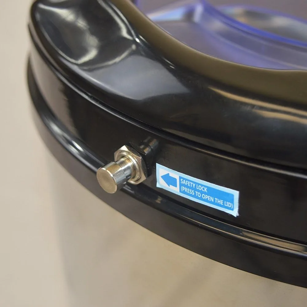 3200 rpm Portable Spin Dryer 110V/22lbs Stainless Steel,Space Saver,Large capacity, easy mobility and portable to carry around 3