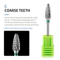 Coarse teeth