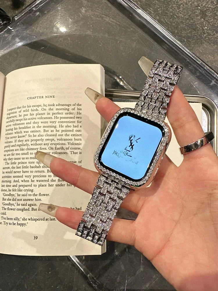 Elegant Diamond Bling Strap and Case