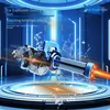Gatlin Water Gun Electric Burst Children's Large-capacity High-pressure Powerful Automatic Water-absorbing Boy Toy Water Gun 3