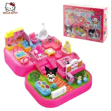 

Hello Kitty Children's Toys Cute Corner Story Simulation Room Children's Girls Play House Toy Set Girls Birthday Gifts
