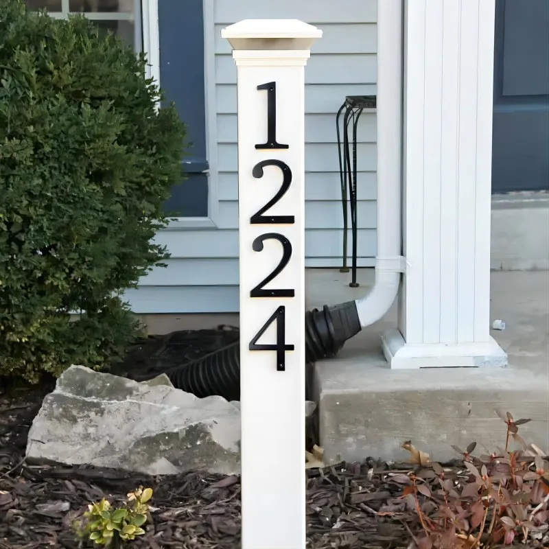 Zinc Alloy Address Sign | House Number Sign Big | House