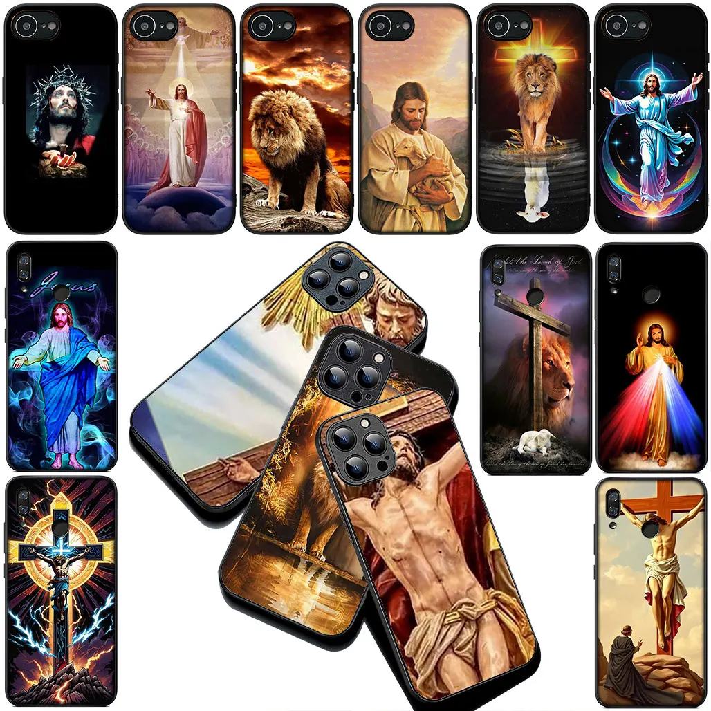 Divine Savior Christian Cross Phone Case Cover