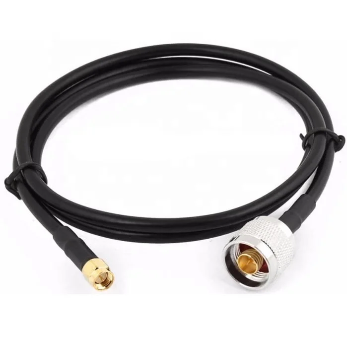 Фото Wi-Fi антенна Lmr 200 Удлинительный кабель sma male rg58 Джампер кабель SMA Male к N Male №3