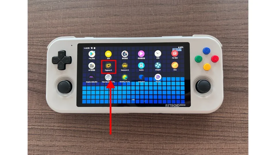 Retroid Pocket 3 Plus Retro Handheld-Spielekonsole 4,7-Zoll 