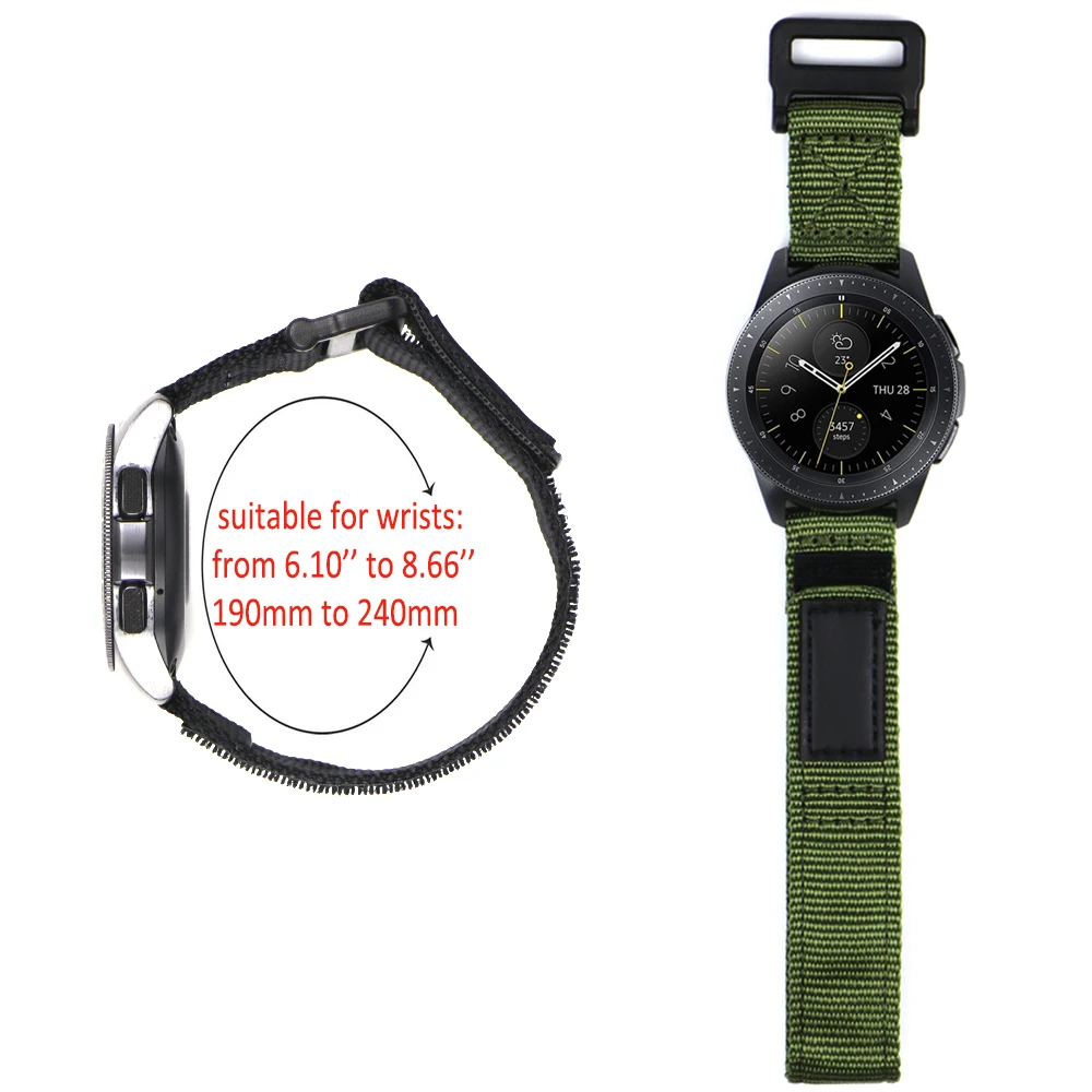 Durable Nylon Quick-Release Sport Watch Strap - Premium Accessory