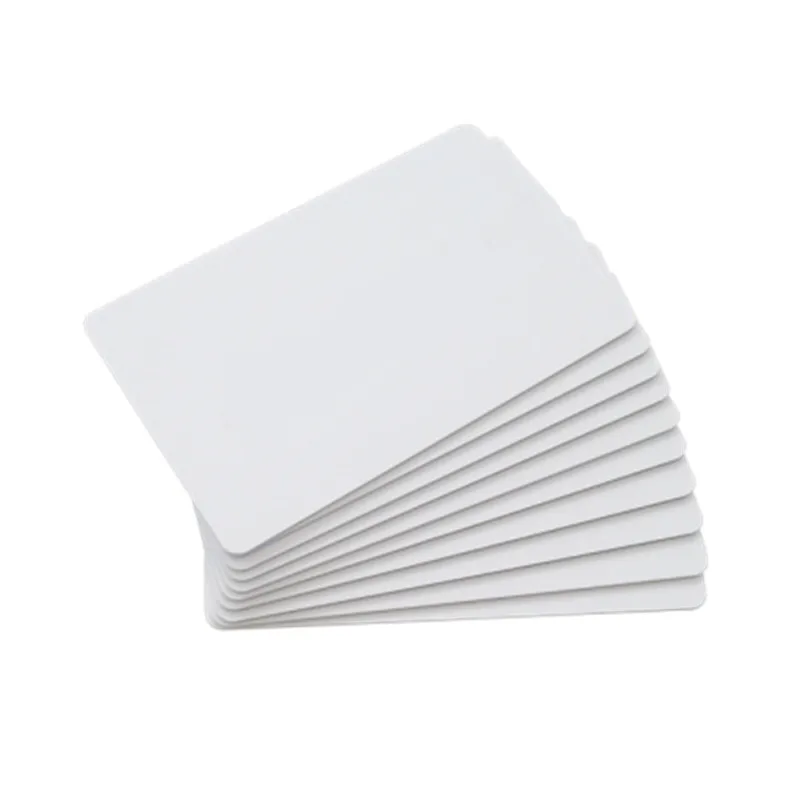 

100pcs a lot 13.56MHz MIFARE DESFire EV1 EV2 2K 4K 8K White blank PVC cards for Event ticketing