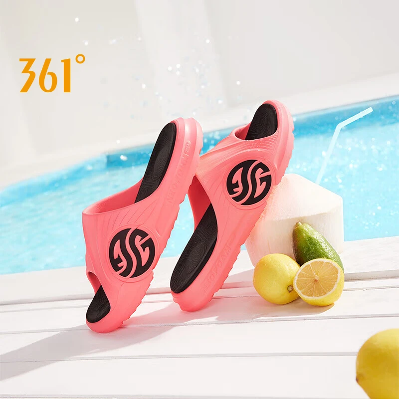 Women Slippers Men Slippers Flying Woven Slippers 361 Degrees AG Aaron Gordon Trendy Slippers NFO Technology Soft Elastic Antibacterial Thick Bottom Basketball
