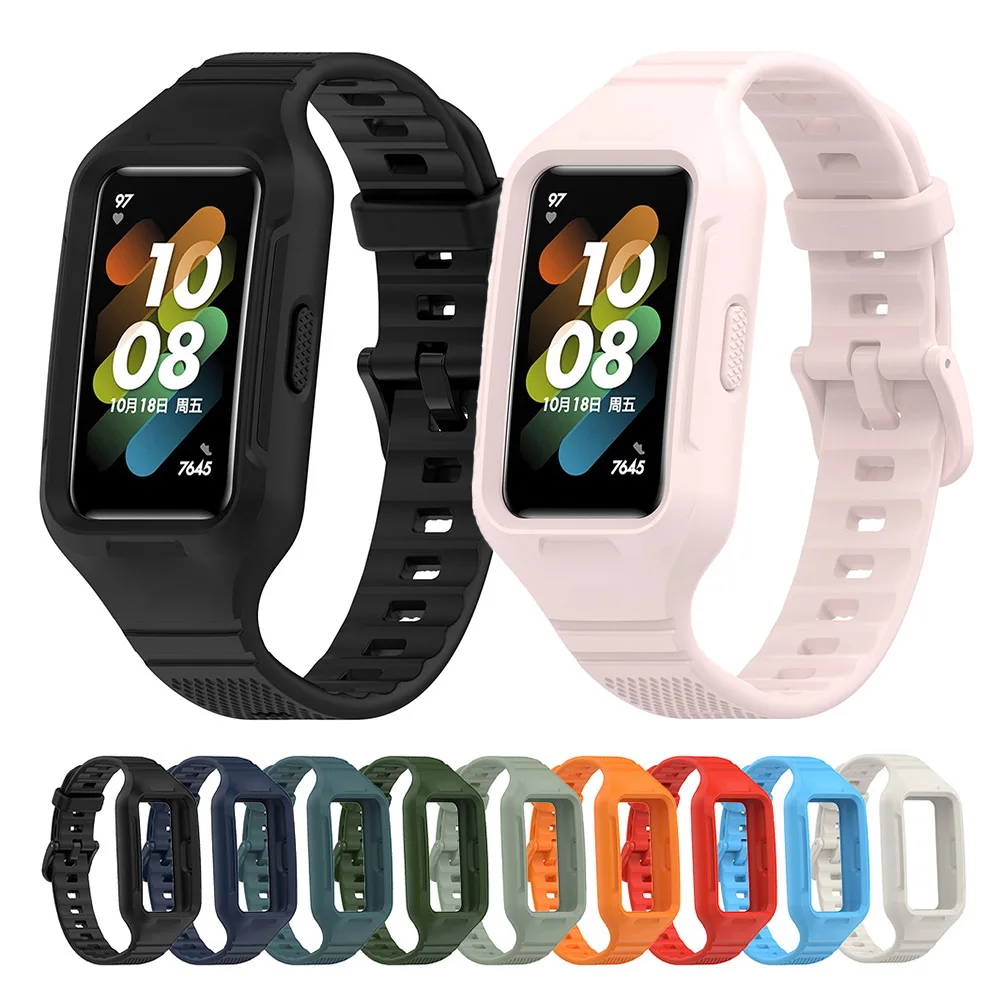 Silicone Wristband with Integrated Protective Case