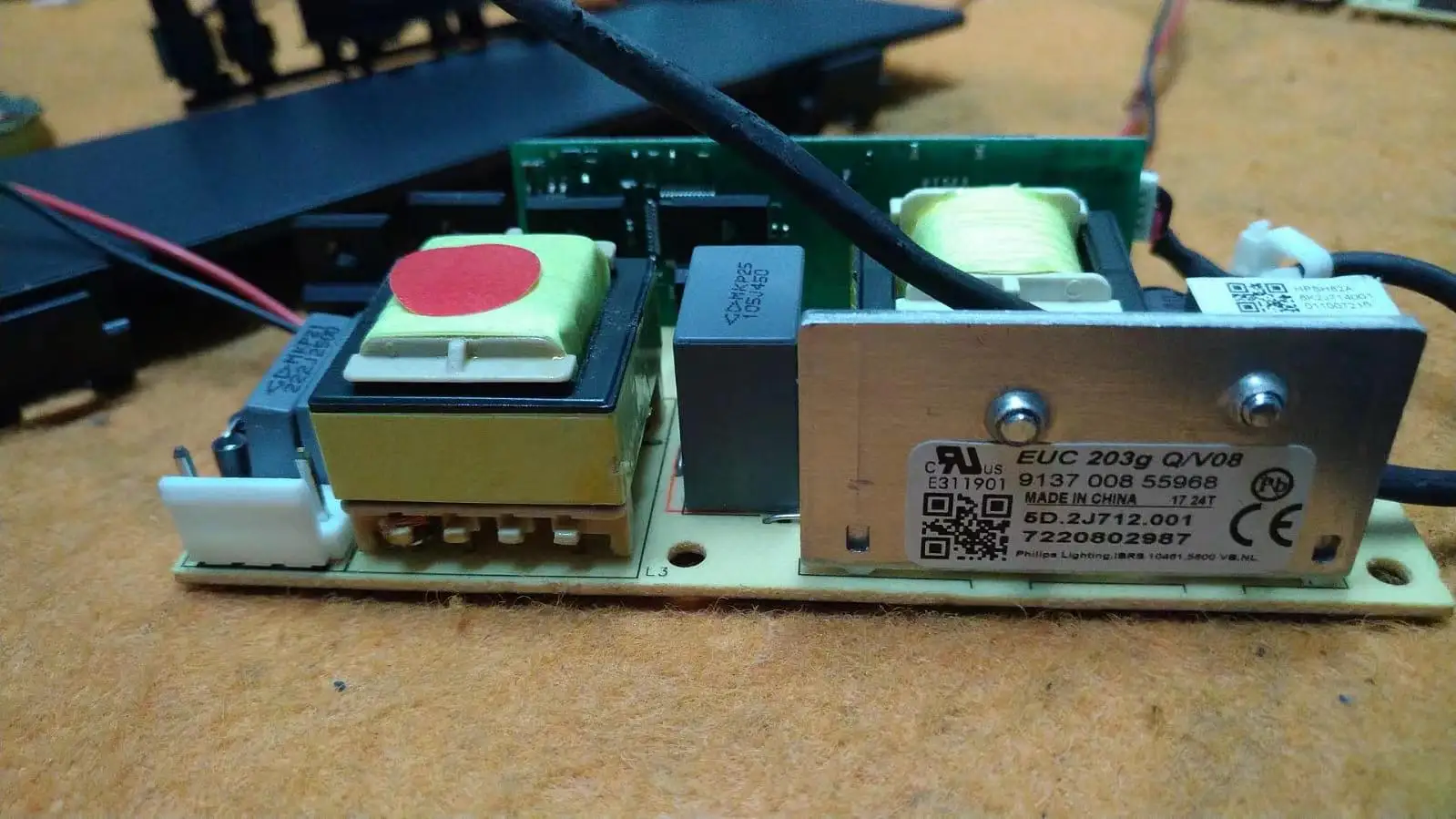 Projector ballast EUC 203g Q/V08