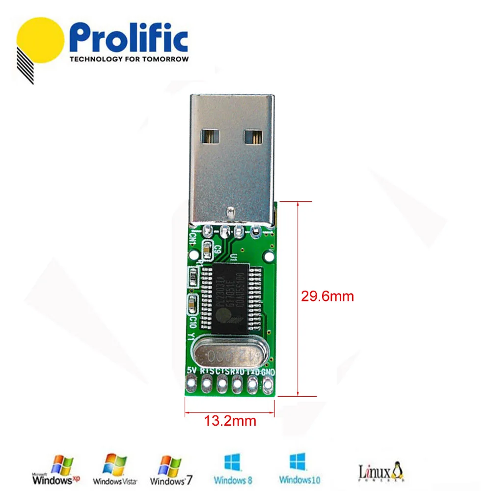 PL2303 Adapter USB na mini USB TTL do kabla konfiguracyjnego do aktualizacji programu Telpo TPS300