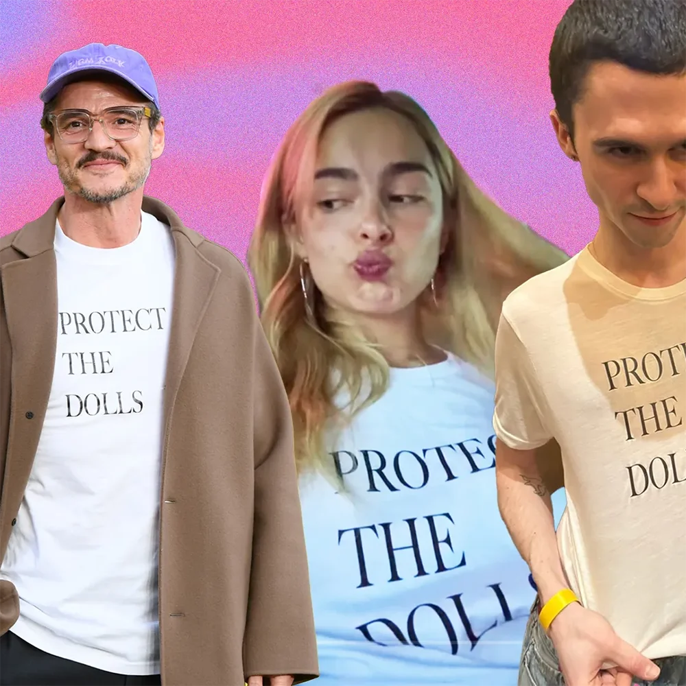 Protect The Dolls T 셔츠 남성/여성 하라주쿠 미적 편지 프린트 T 셔츠 유니섹스 고품질 캐주얼 코튼 티셔츠 탑 의류