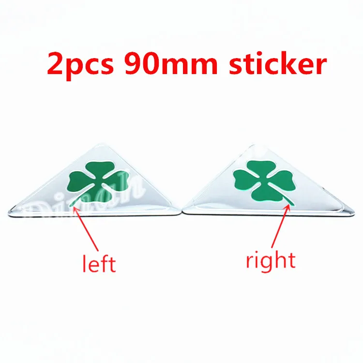 2pcs 90mm sticker