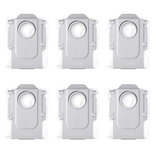 Lot De 6 Chiffons De Rechange Pour Roborock S8 MaxV Ultra / S8 Max Ultra - Microfibre Absorbante Et Lavable, Compatible Avec Le Système VibraRise 3.0