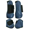 Horse Leg Protective Boots Adjustable PU Neoprene Horse Splint Boots Leg Protection Support for Training Racing Riding Jumping 4