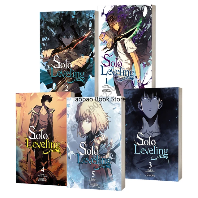 Genuine (solo leveling) 1-5 volumes English teenagers' bloody battle single  leveling comic book copy - AliExpress