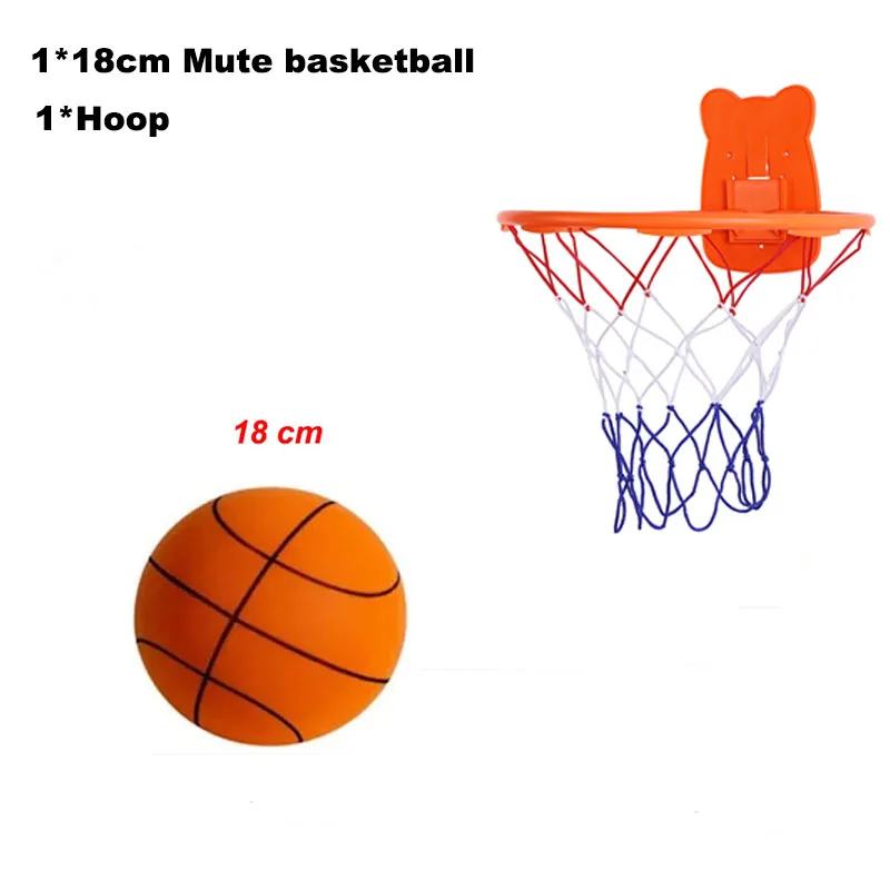 18cm Basketball & Hoop