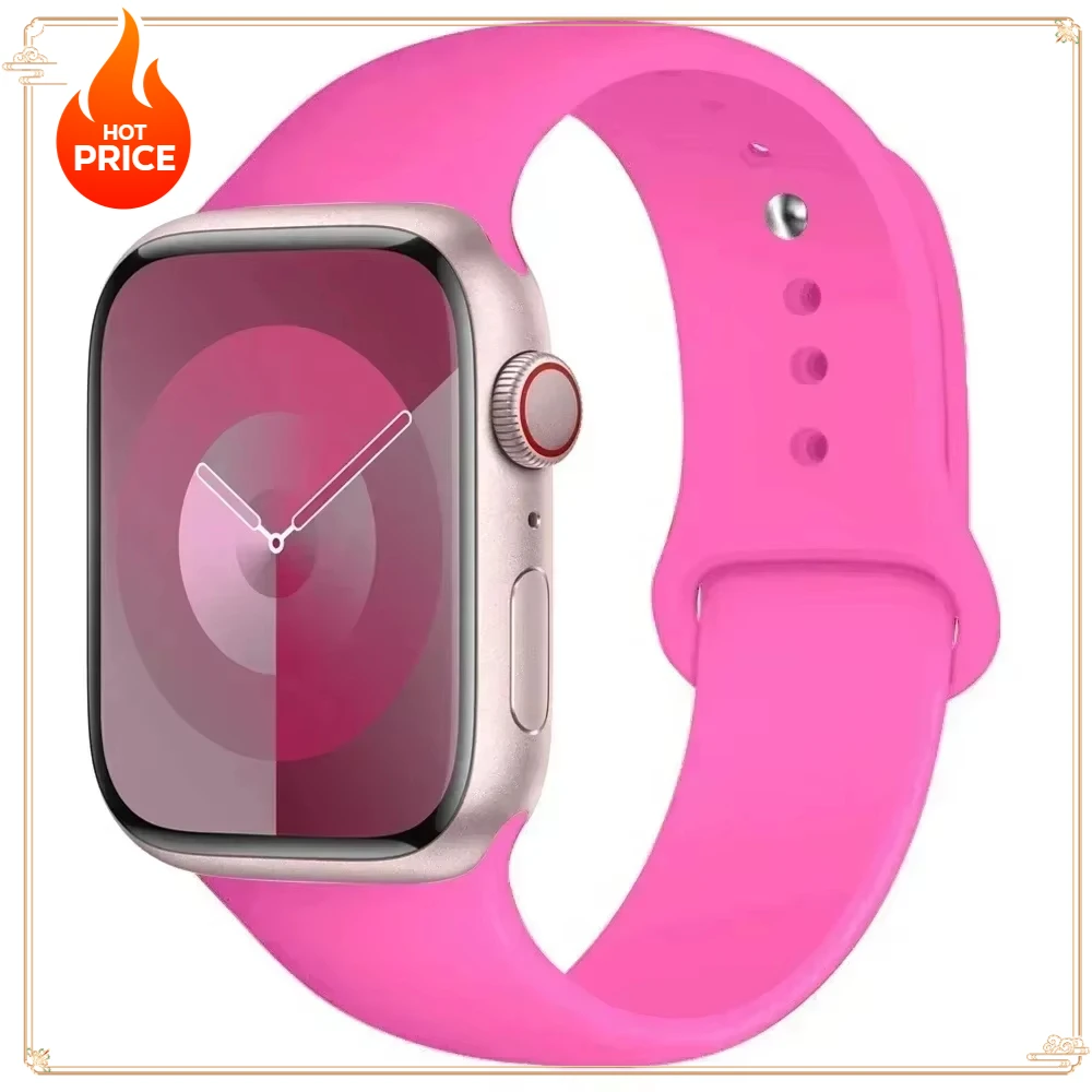 Premium Silicone Strap for Smartwatch - Versatile and Durable Design