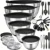 Stainless-Steel Mixing Bowls with Grater