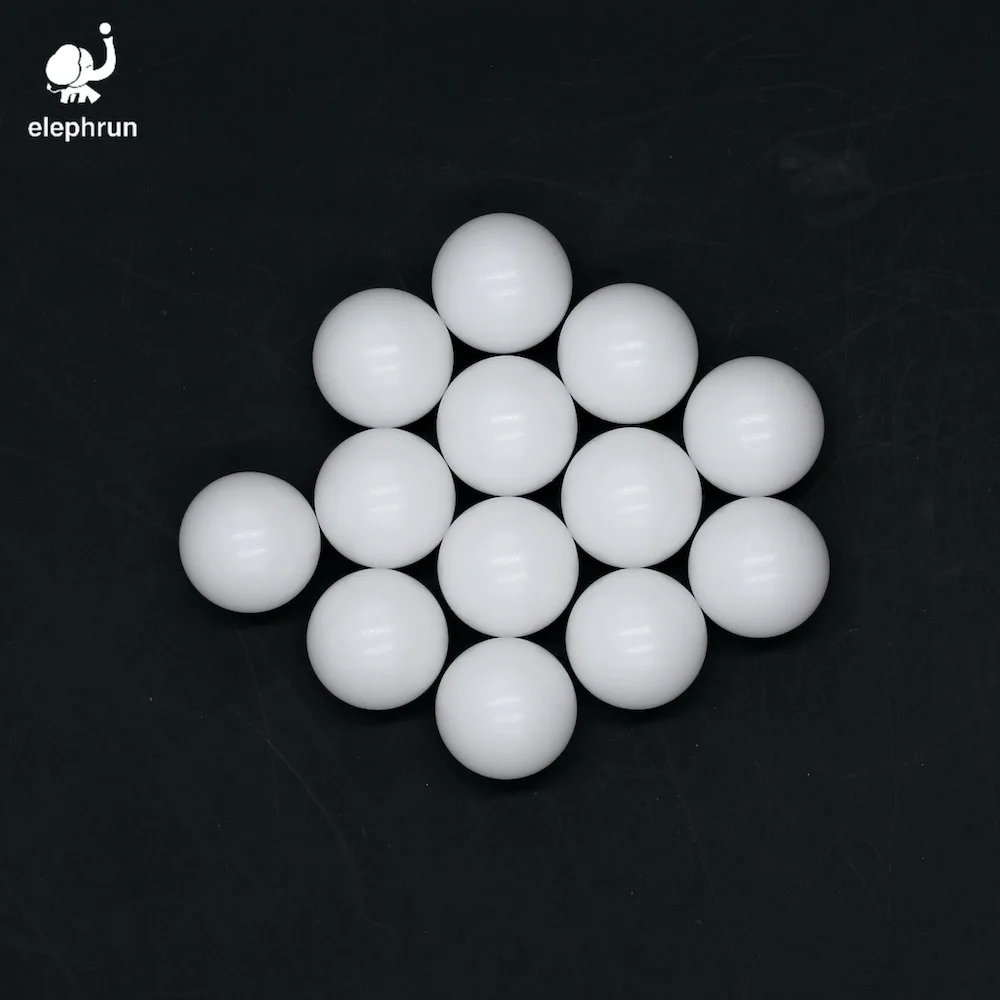 Plastic Solid Balls 10mm 100pcs Solid Delrin ( POM ) Plastic Balls for Valve Components, Bearings, Gas/Water Application