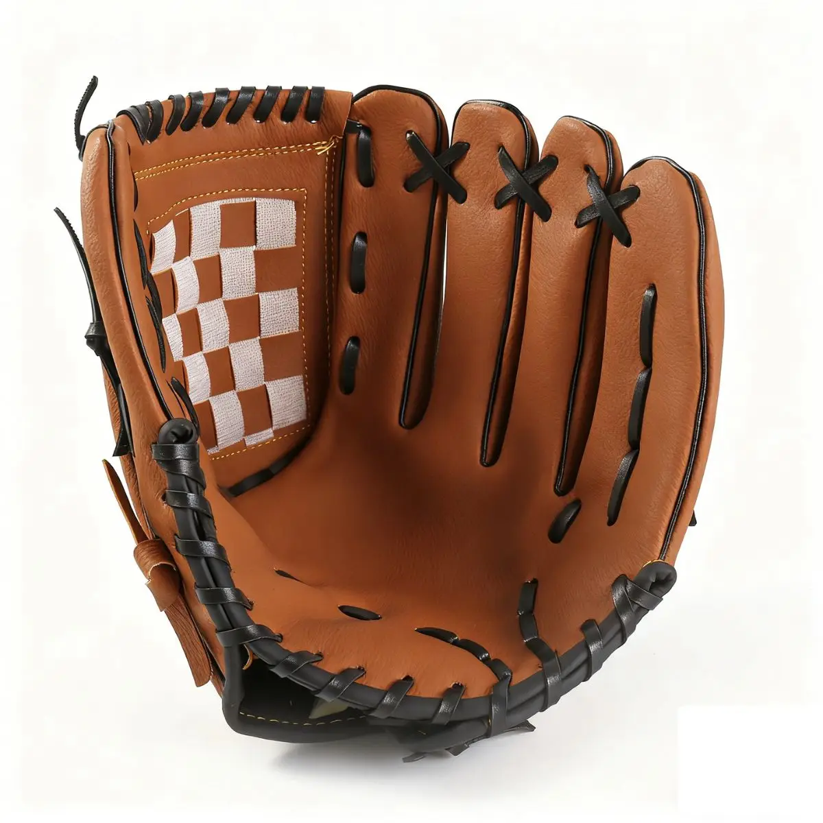 Gant de baseball pour adultes et jeunes 9,5-12,5 pouces, gant d'entraînement en cuir synthétique de qualité supérieure, softball (sans BASEBALL)