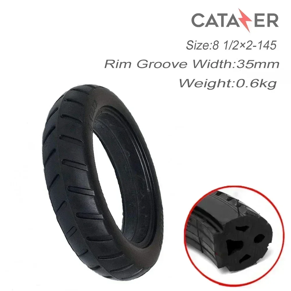 

8 Inch 8 1/2X2 -145 Electric Scooter Solid Tire Tubeless Solid Tyre Non Inflation Tire for Xiaomi Electric Scooter