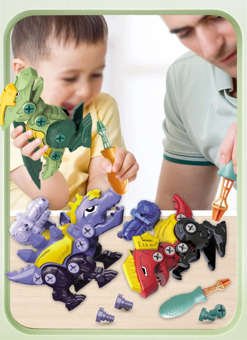 Dinosaur 3D Puzzle Toy Image 1