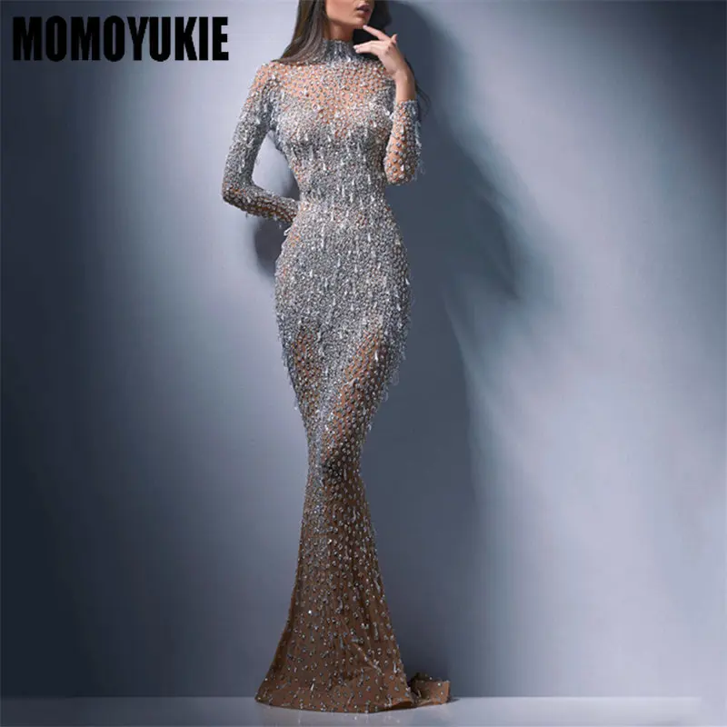 Vestido-largo-ajustado-de-lujo-para-mujer-vestido-Sexy-de-noche-ropa