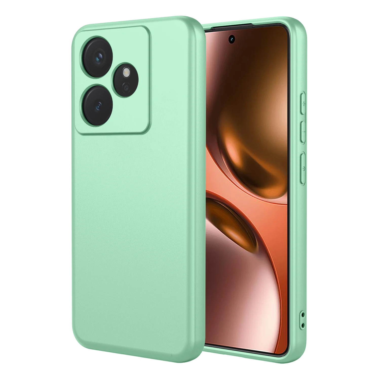 Flexible Liquid Silicone Protective Phone Case - Durable TPU Cover Shell