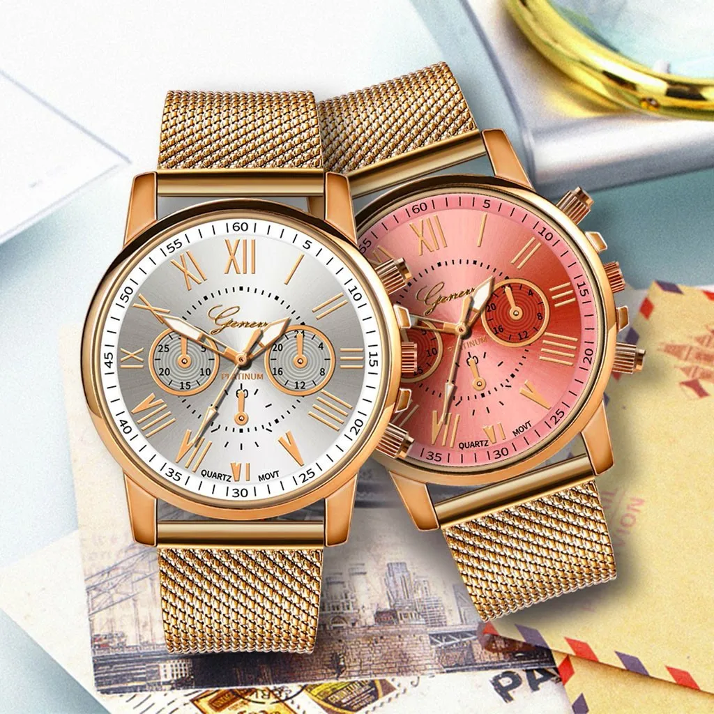 

Роскошные Кварцевые часы, спортивные модные женские часы для отдыха, циферблат из нержавеющей стали, классические часы с силиконовым ремешком, подарок для подруги