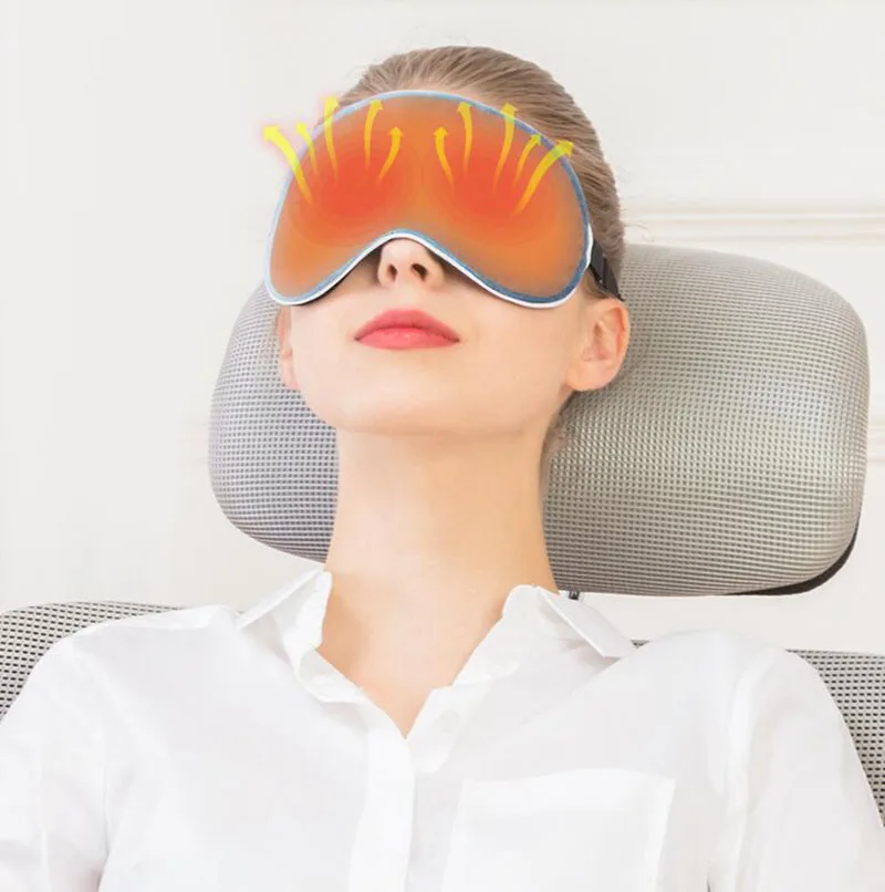 Electric heating heat to alleviate eye fatigue usb eye patch shading sleep