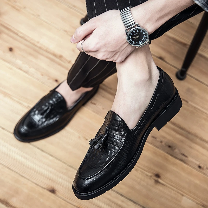 Brand Patent Leather Oxford Shoes for 