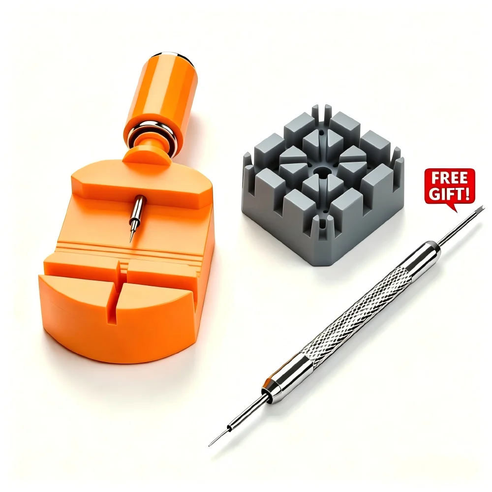 Watch Strap Adjustment and Repair Tool Kit - Easy Link Pin Remover
