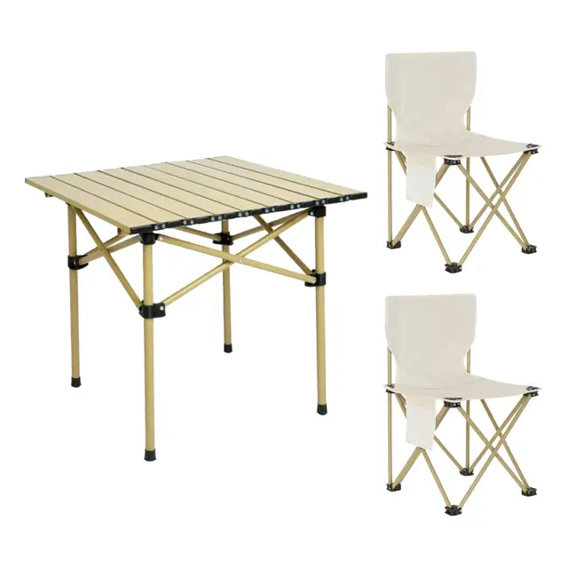Camping Folding Table Chairs Set: The perfect portable and versatile outdoor dining solution