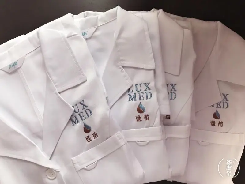 Autumn And Winter Women Anti-wrinkle Long Sleeve White Overcoat Dental Clinic Doctor's Suit And Lab Coat