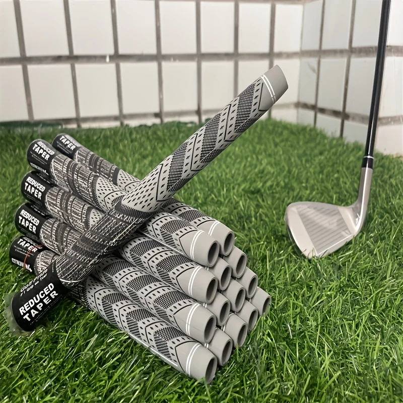 15PCS premium golf grip set-high-quality rubber, multi-color