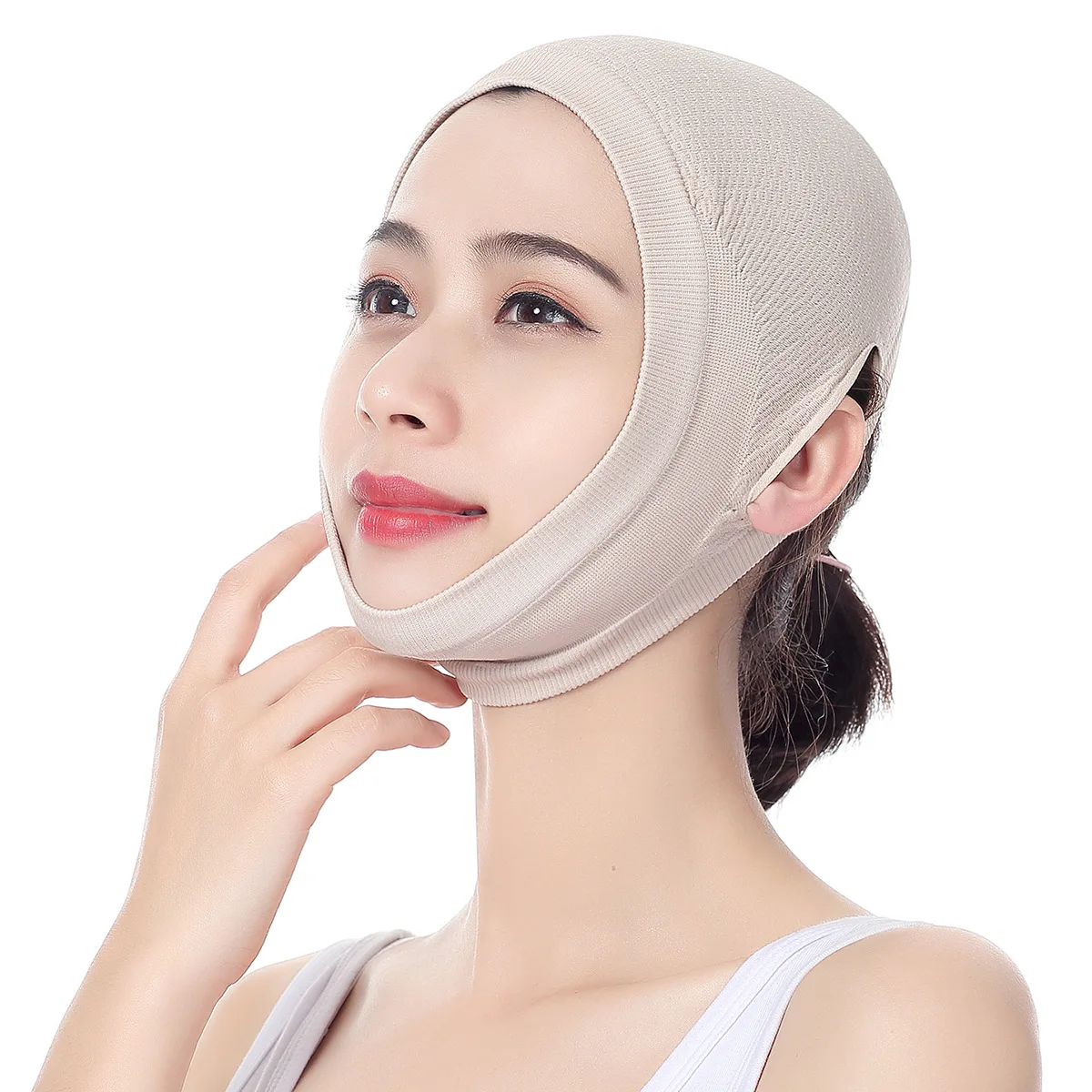 Sleeping Face-lift Bandage Double Chin V-face Sticker Facial Massager Beauty Tool Melon Face V-face Bandage V-face Artifact