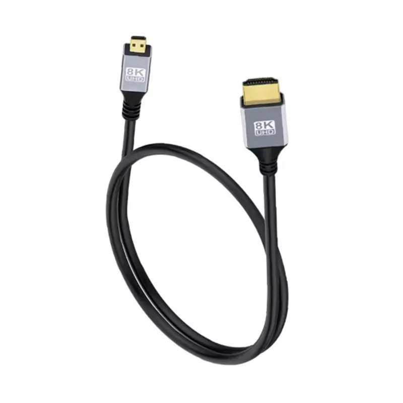 Ultra High-Speed 8K Micro HDMI to HDMI Cable Adapter