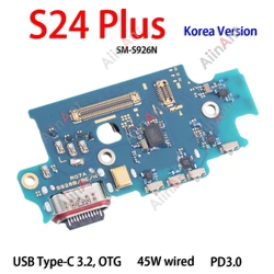 Enhanced USB Board Dock Charger Connector Charging Port Flex Cable (S24 Plus S926N)