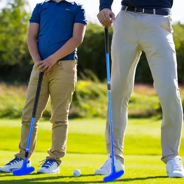 1pc Kids Adults Golf Putter Club Children Double Side Mini Rubber Head Putter Equipment Fitness Golf Toys For Golf Games 6