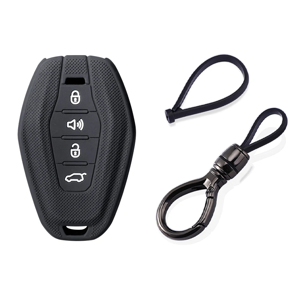 Silicone Car Key Cover - Premium Remote Key Holder and Accessory