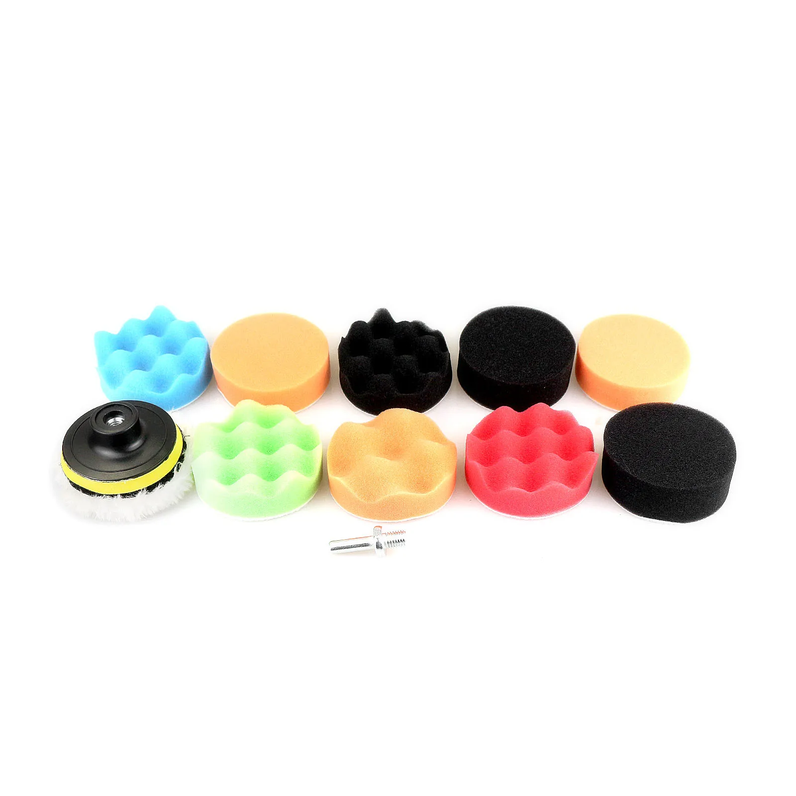 Multicolor Car Polisher Drill Polishing Sponge Waxing Pad Compound 3 Inch Maintaining Washing Duster Brush Spongia