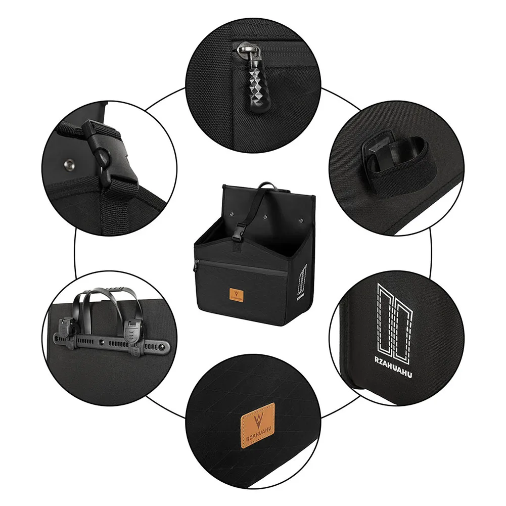 Bicycle Bag for Pannier Rack with Adjustable Cord Carry Bag Waterproof Bicycle Bag for MTB Road Bike E-Bike