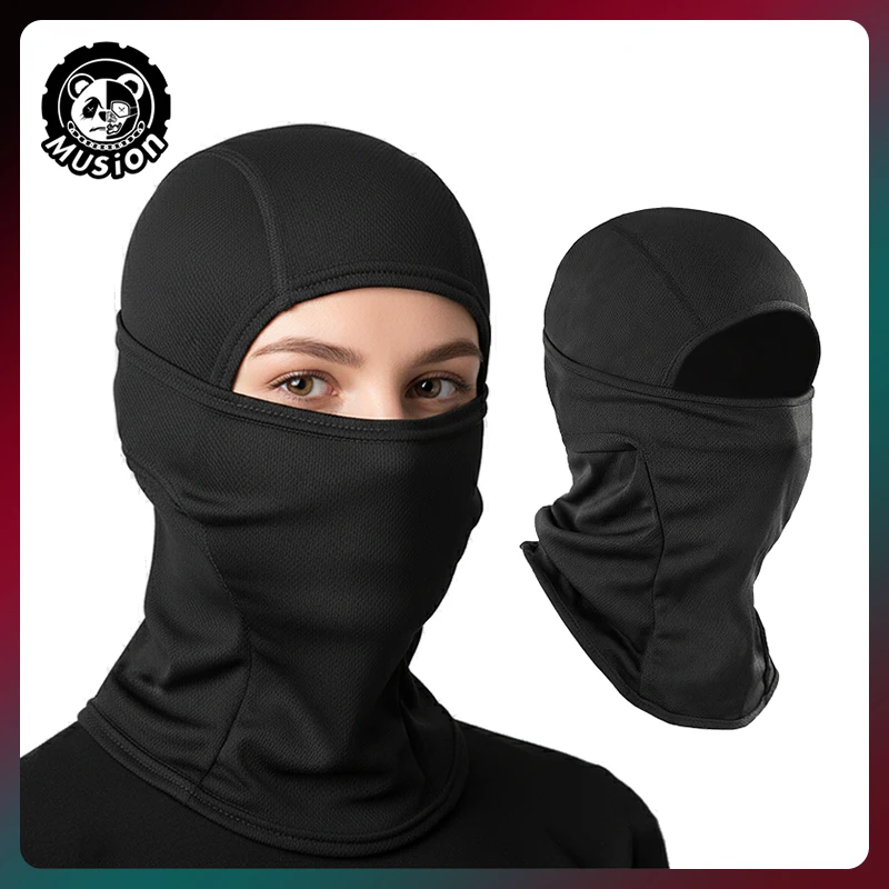 Women Cycling Face Mask Musion Balaclava Multi Functional One Piece Headscarf Scarf Windproof Dustproof Sunscreen Four Season
