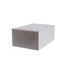 1Packs Transparent Shoe Box Shoes Organizers Plastic Thickened Foldable Dustproof Storage Box Stackable Combined Shoe Cabinet 6